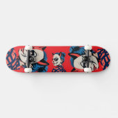 Skateboard Masque Edgy Harlequin (Horz)