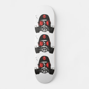 Skateboard Masque gaz
