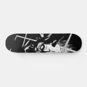 Skateboard Masque Hannya 8189 - Variant - Noir & Blanc - Gauc (Horz)
