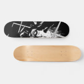Skateboard Masque Hannya 8189 - Variant - Noir & Blanc - Gauc (Horz)