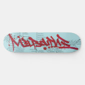 Skateboard Massacre de souterrain - carte de Melbourne (Horz)
