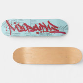 Skateboard Massacre de souterrain - carte de Melbourne (Horz)