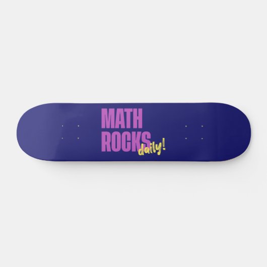 Skateboard Math Rocks Daily (Horz)