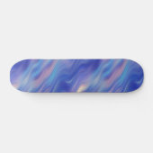 Skateboard Matin Glory Blue Wavy Texture (Horz)