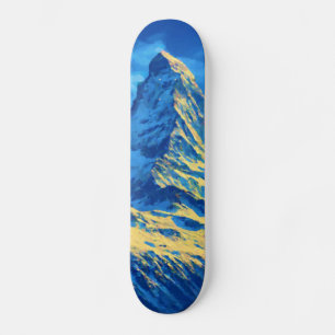 Skateboard Matterhorn Suisse Voyage