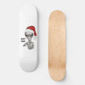 Skateboard Mauvais Alien, Lourds Noël ! (Recto)