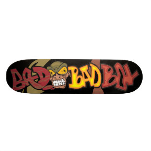 Skateboard Mauvaise mauvaise planche à roulettes de garçon