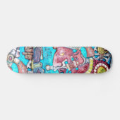 Skateboard Mayan Aztec High Priest Skate Board conception de  (Horz)