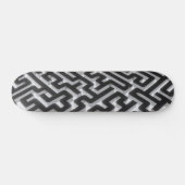 Skateboard Maze Argent Noir (Horz)