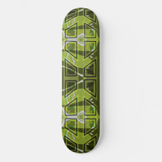 Skateboard MAzipoodles Diamond Eyes Collage Olive