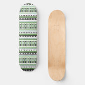 Skateboard MAZIPOODLES Striped Ribbed Knitting Pattern 191 B  (Recto)