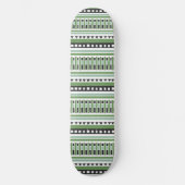 Skateboard MAZIPOODLES Striped Ribbed Knitting Pattern 191 B  (Recto)
