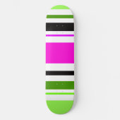 Skateboard MAZIPOODLES Stripes Spaghetti 153 (Recto)