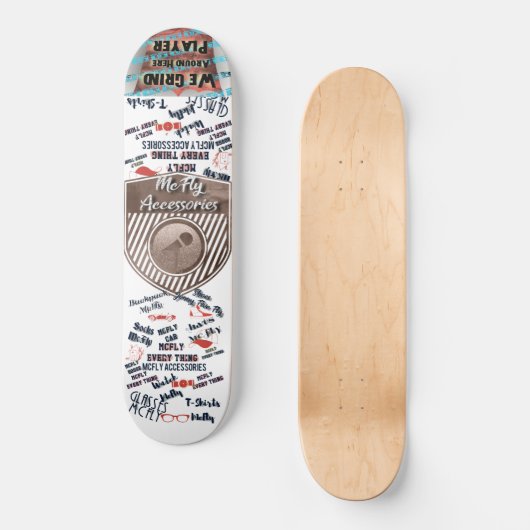 Skateboard McFly Shield Tout McFly (Recto)