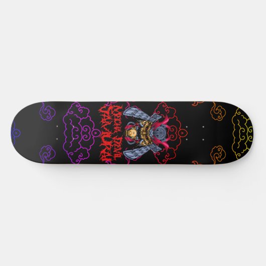 Skateboard Mecha Devil Samurai (Horz)