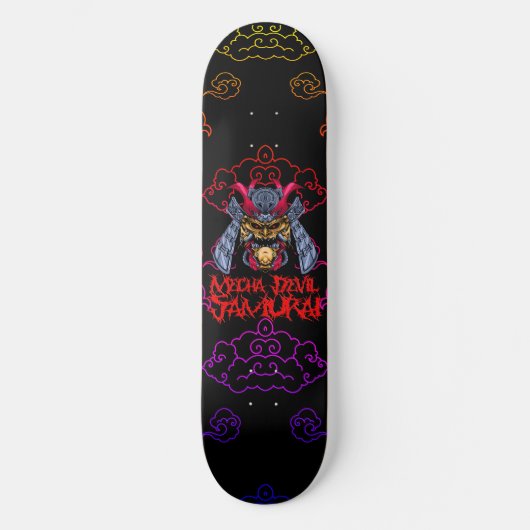 Skateboard Mecha Devil Samurai (Recto)
