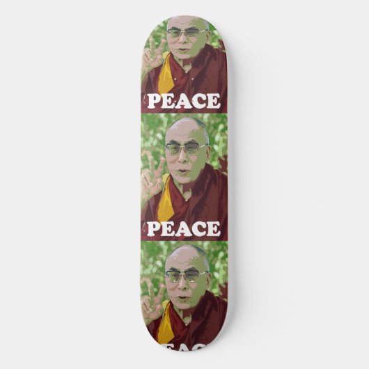 Skateboard Méditation bouddhiste Yog de bouddhisme de Dalai (Recto)