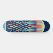 Skateboard méduse marine/plage/côtière (Horz)
