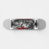 Skateboard Méduse principale de fille de serpent du mythe (Horz)
