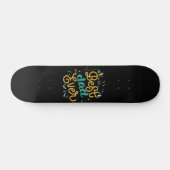 Skateboard Meilleur papa jamais (Horz)