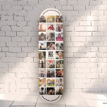 Skateboard Meilleur papa jamais Cool Instagram tendance Colla<br><div class="desc">Photo Instagram moderne Collage pour le meilleur papa jamais! Personnalisez avec vos photos de famille personnalisées ainsi que des messages avec des noms et faites de ce cadeau de Fête des pères ou d'anniversaire le plus cool jamais!</div>