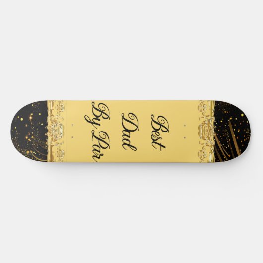 Skateboard Meilleur Papa Par Moderne Calligraphie Léoniste Sw (Horz)