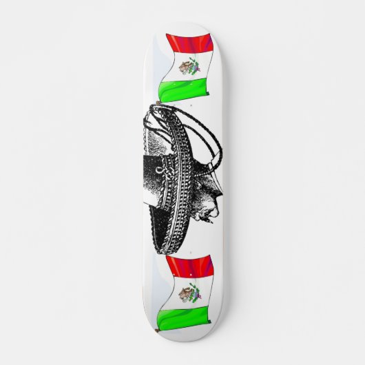 Skateboard Mejicano-Mexicano (Devant)