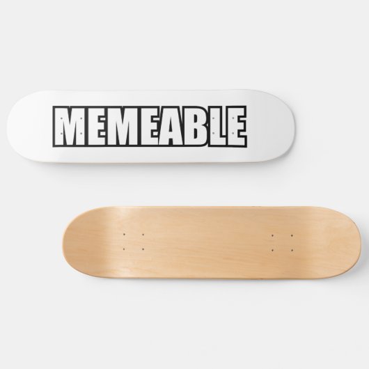 SKATEBOARD MÉMOIRE (Horz)
