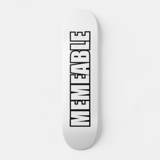 SKATEBOARD MÉMOIRE (Recto)