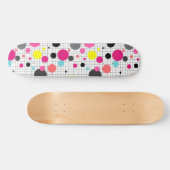 Skateboard Memphis pois (Horz)