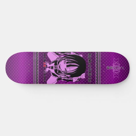 Skateboard Menhera Purple (Horz)