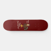 Skateboard MEOW MEOW BON THANKSGIVING drôle cadeau de vacance (Horz)