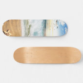 SKATEBOARD MER ET SABLE (Horz)