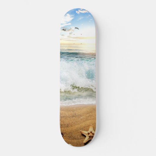 SKATEBOARD MER ET SABLE (Recto)