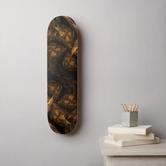 Skateboard Mère Terre Patinage d'art Abstrait (Art mural)