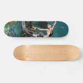 Skateboard Merveilleuse sirène à vapeur (Horz)