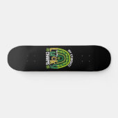 Skateboard Mes étudiants sont mes charmes chanceux St Patrick (Horz)
