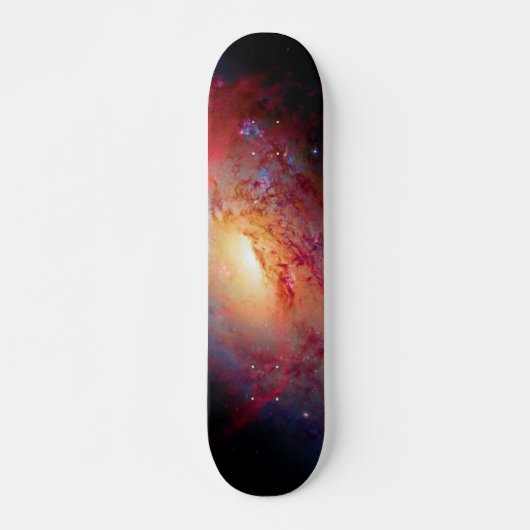 Skateboard Messier M106 Galaxie Spirale Photo Espace (Devant)