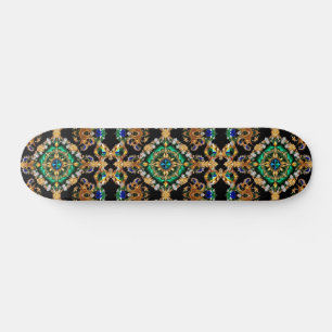 Skateboard met Braziliaanse kleuren Design