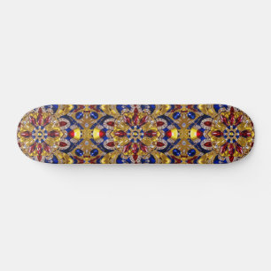 Skateboard met Colombia Kleuren Design