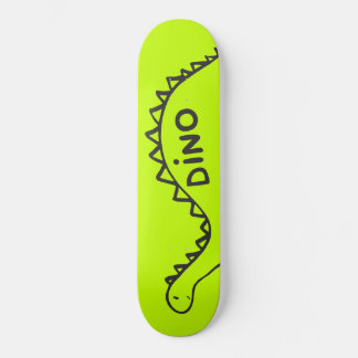 Skateboard met dinosauriërs.