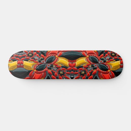 Skateboard met Duitsland Kleuren Design (Horizontaal)