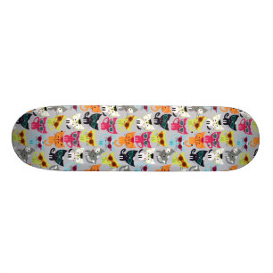 Skateboard met katten