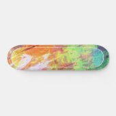 Skateboard met kleurenglas (Horizontaal)