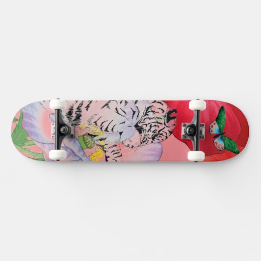 SKATEBOARD MET KNOP EN KOPEN (Horizontaal)
