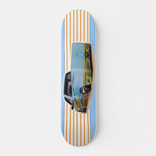 Skateboard met lage Rider (Voorkant)