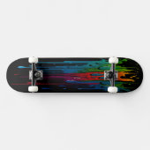 Skateboard met lange verf 11v (Horizontaal)