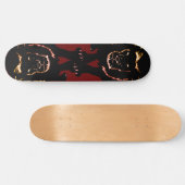 Skateboard met Leeuw (Horizontaal)