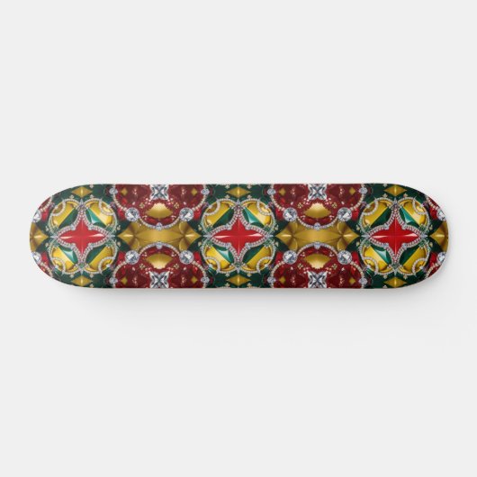 Skateboard met Los Angeles Kleuren Design (Horizontaal)