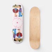 Skateboard met paardeliefde - Ik hou van je (Voorkant)